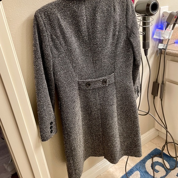 Womens 2pc Bebe Tweed Jacket + Pant Suit - Picture 12 of 13